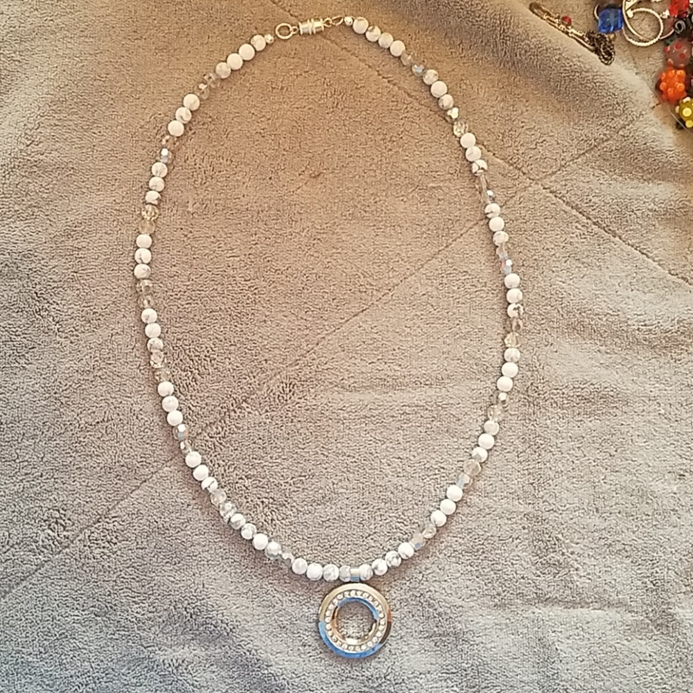 One of a kind beaded necklace